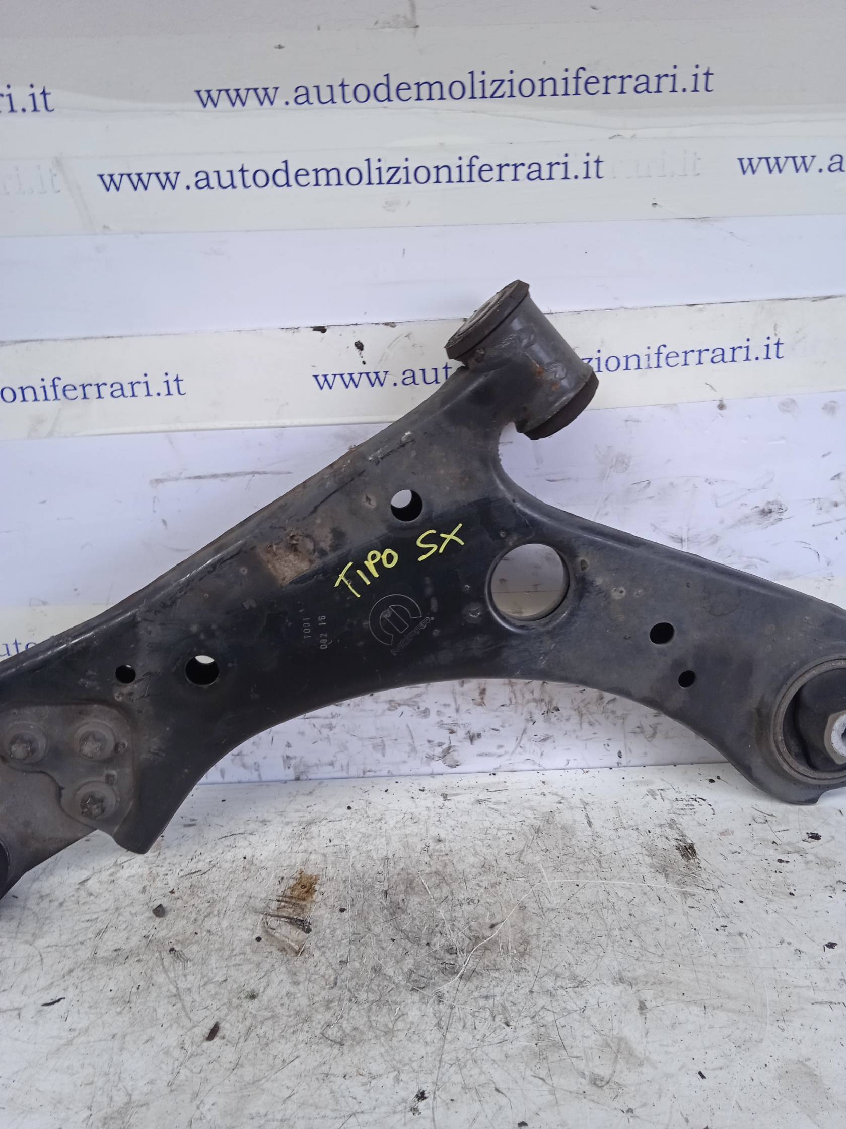 Braccio oscillante sosp. ant. sx.